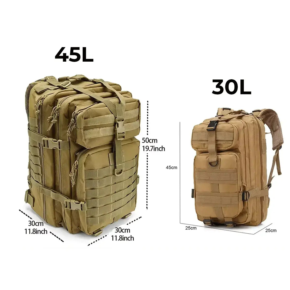 Mil-Tac® Military Tactical Backpack