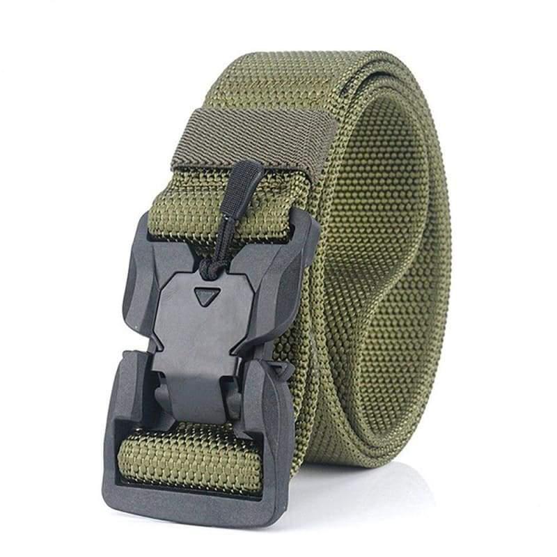 Military brown webbing belt