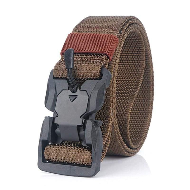 Military brown webbing belt