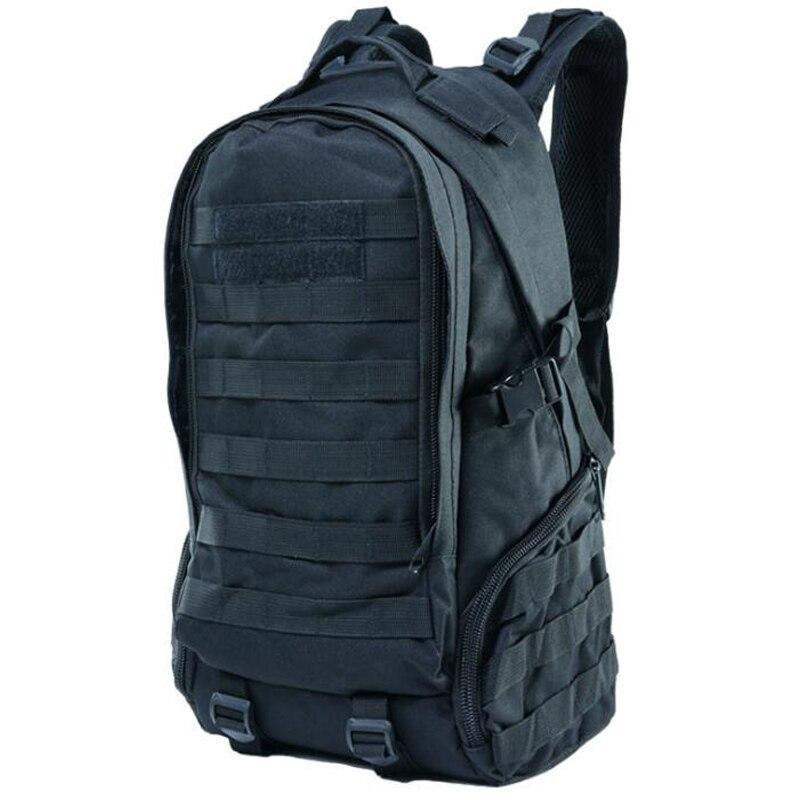 Military utility tactical camping backpack.