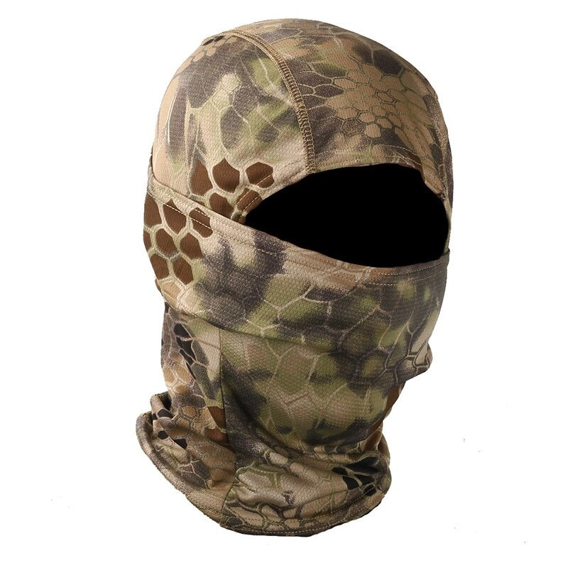 Military camouflage balaclava