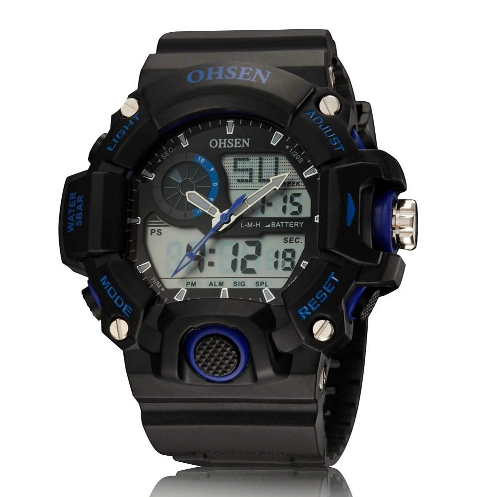 Military anti-shock watch